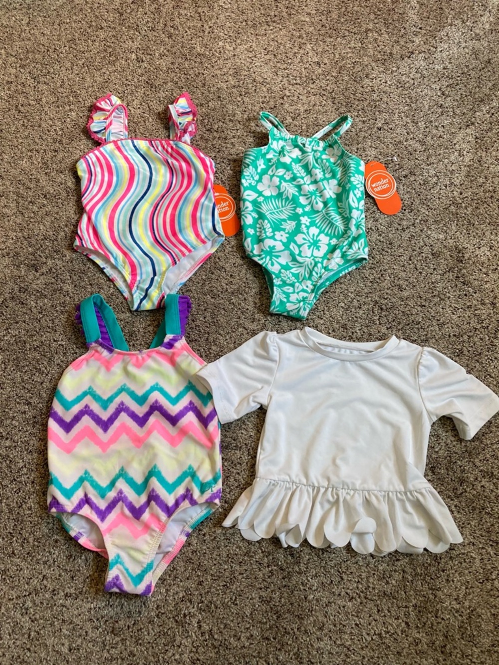 Toddler Girl Size 18 Month Swim Bundle